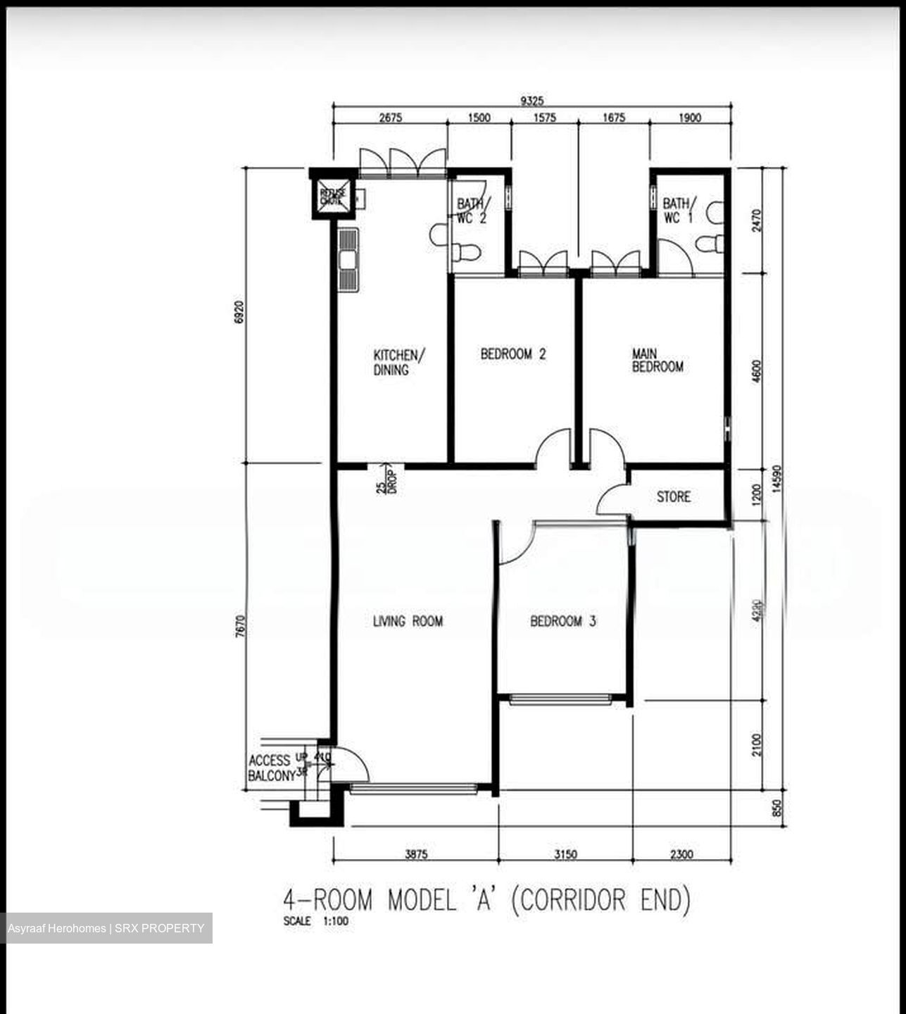 Blk 260 Bukit Batok East Avenue 4 (Bukit Batok), HDB 4 Rooms #566636291